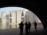 Louis Kahn’s National Assembly Building.<div id='_mcePaste'>﻿﻿