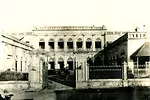 A 1930s photograph of the house in Dhaka that Anupama Kundoo’s family left before the partition of India and Pakistan.﻿
