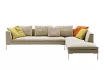 B&B Italia's Charles sofa was designed by Antonio Citterio in 1997.<div id='_mcePaste'>﻿﻿