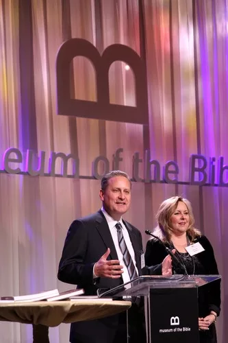 Steve Green (pictured with his wife Jackie), chairman of the board for Museum of the Bible, has one of the world’s largest private collections of rare biblical texts and artifacts.