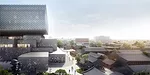 New Auction House by Ole Scheeren Rises in Beijing