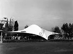 Entrance Arch at the Federal Garden Exhibition, 1957, Cologne, Germany<div id='_mcePaste'>﻿﻿