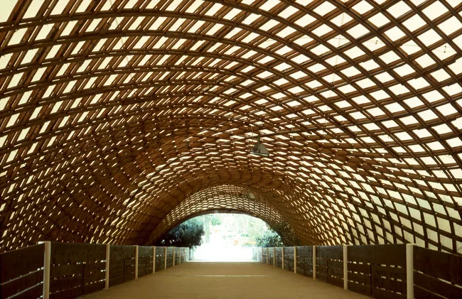 Roof for the Multihalle (multi-purpose hall) in Mannheim, 1970–1975, Mannheim, Germany<div id='_mcePaste'>