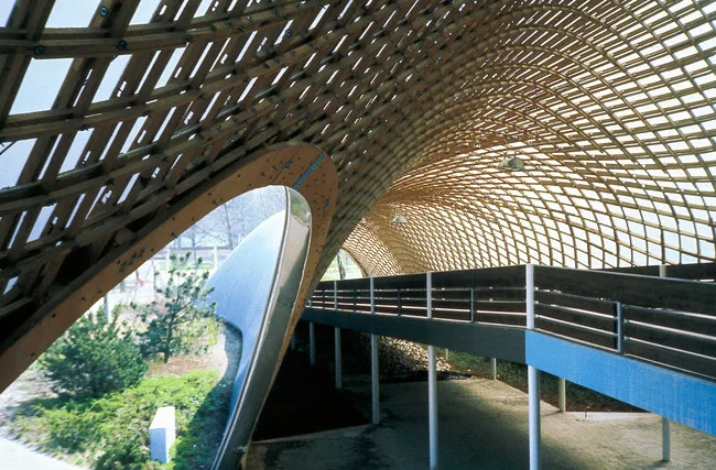 Roof for the Multihalle (multi-purpose hall) in Mannheim, 1970–1975, Mannheim, Germany<div id='_mcePaste'>