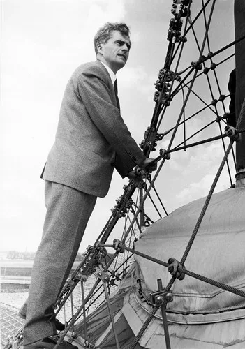 Frei Otto at Expo 67 in Montreal<div id='_mcePaste'>