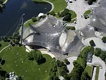 Roofing for main sports facilities in the Munich Olympic Park for the  1972 Summer Olympics, 1968–1972, Munich, Germany<div id='_mcePaste'>﻿﻿
