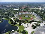 Roofing for main sports facilities in the Munich Olympic Park for the  1972 Summer Olympics, 1968–1972, Munich, Germany<div id='_mcePaste'>﻿﻿
