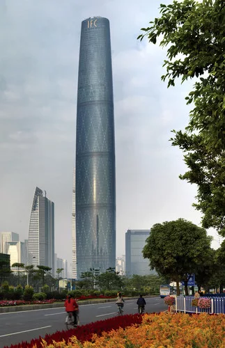 Guangzhou International Finance Centre, Guangzhou,  Wilkinson Eyre.