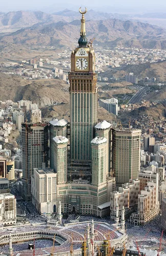 Makkah Royal Clock Tower, Mecca, Saudi Arabia, SL Rasch.