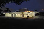 Joe Farrell, a Rudolph protégé who decamped to Honolulu in the early 1960s, originally designed the building as a furniture store. <br /><div id='_mcePaste'>﻿﻿