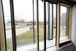 Dozens of designs for sliding glass doors that will allow workers to step onto the cavity catwalk were tested fore ease of operation.<div id='_mcePaste'>﻿﻿