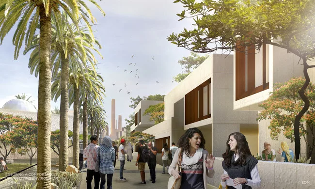 SOM Plan for New UAE-Backed Egyptian Capital Sparks Controversy and Questions