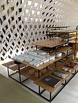 Inside Kuma's installation.
