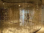 American artist Kris Ruhs' latest exhibit at the gallery at fashionable store 10 Corso Como.