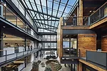 ZGF’s <a href='http://greensource.construction.com/green_building_projects/2014/1405-river-view.asp' target='_blank'>Federal Center South Building 1202 </a>in Seattle, is the recipient of this y