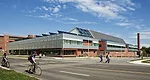 The CANMET Materials Technology Laboratory in Hamilton, Ontario, by Diamond Schmitt, houses more than 800 pieces of customized equipment. Even so, the building uses only 30 percent of the energy of a 