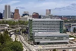 Oregon Health & Science University, Portland State University, and Oregon State University, partnered to create the Collaborative Life Sciences Building—an allied health, academic, and research 