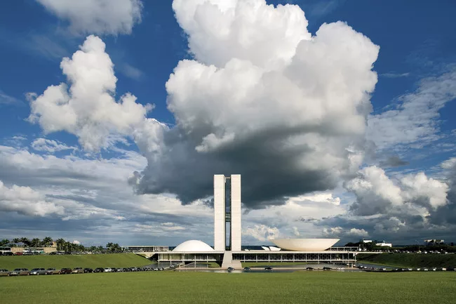 National Congress<br />Oscar Niemeyer<br />Brasília<br />1957–64<div id='_mcePaste'>