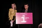 <em>Architectural Record'</em>s editor in chief Cathleen McGuigan with Ma Yansong, principal partner of Beijing- and Los Angeles–based MAD Architects.