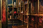 The artist, Darren Waterston, reimagined James McNeill Whistler's iconic 19th-century Peacock room.