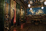 The artist, Darren Waterston, reimagined James McNeill Whistler's iconic 19th-century Peacock room.