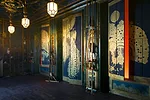 The artist, Darren Waterston, reimagined James McNeill Whistler's iconic 19th-century Peacock room.