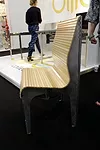 The Ollie chair by Rock Paper Robot magically becomes flat at the pull of a string.<div id='_mcePaste'>﻿﻿