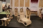 Interior design students at Florida State University designed and constructed CNC-cut plywood chairs that require no joinery and can be flat-packed for shipping.<div id='_mcePaste'>﻿﻿