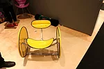 Chairs and tables made of recycled oil barrels by The Urbanite Home, based in Belfast.<div id='_mcePaste'>﻿﻿