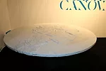 Casa Canova’s marble tables, designed by Sean Knibb in California and carved by hand in Italy, look like incredibly realistic piles of jeans and t-shirts.<div id='_mcePaste'>﻿﻿