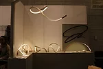  Sculptor and woodworker John Procario creates sculptural LED lamps out of bent wood.<div id='_mcePaste'>﻿﻿