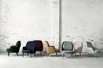 Spanish designer Jaime Hayón created the Fri armchair for Fritz Hansen to be an informal and inviting seat for offices, restaurants, and living rooms alike.<div id='_mcePaste'>﻿﻿