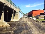 Some portions of the elevated trail rise 17 feet.