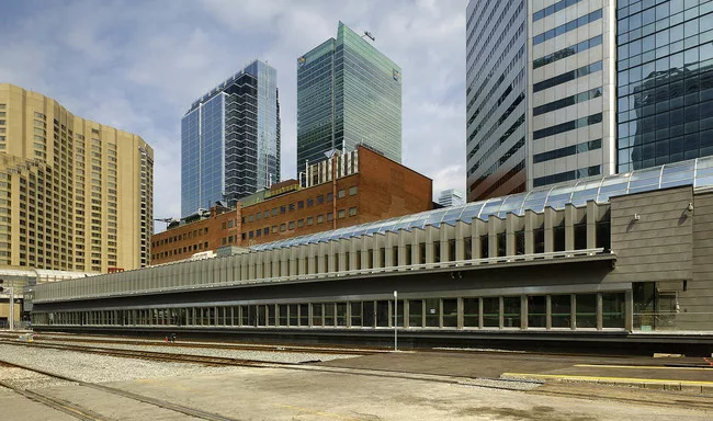 UP Express Union Station in Toronto by Zeidler Partnership Architects.