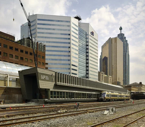 UP Express Union Station in Toronto by Zeidler Partnership Architects.