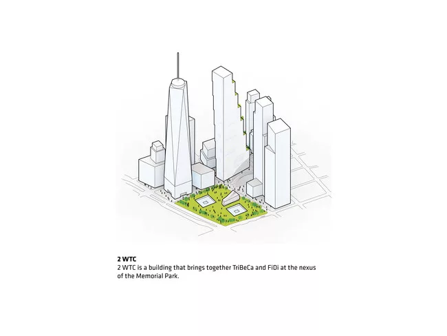 BIG unveils its design for Two World Trade Center