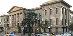 <strong>Old U.S. Mint</strong><br />Architect: Alfred B. Mullett<br />San Francisco<br />Erected in 1874, the Old U.S. Mint remained standing after the 1906 earthquake and fire that destroyed much of 