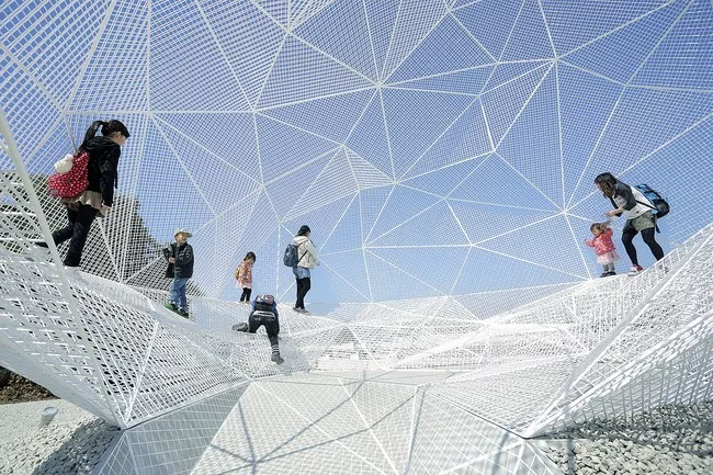 Naoshima Town Hall by Sambuichi Architects will open this fall.