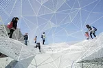 Naoshima Town Hall by Sambuichi Architects will open this fall.