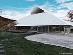 Naoshima Town Hall by Sambuichi Architects will open this fall.