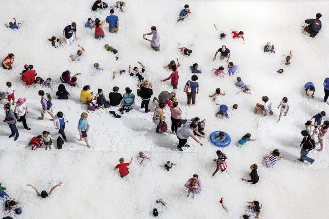 Alex Mustonen and Daniel Arsham of Snarkitecture.