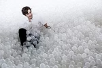 Alex Mustonen and Daniel Arsham of Snarkitecture.