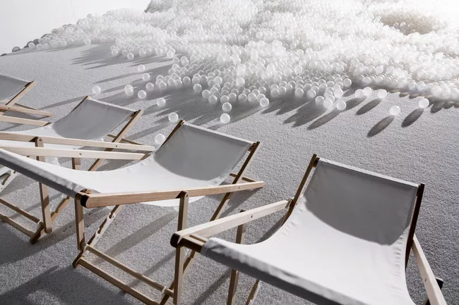 Alex Mustonen and Daniel Arsham of Snarkitecture.