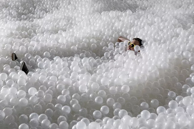 Alex Mustonen and Daniel Arsham of Snarkitecture.