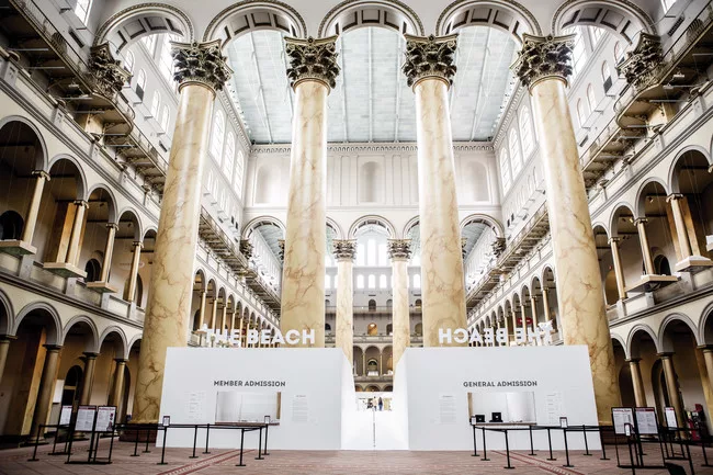 Alex Mustonen and Daniel Arsham of Snarkitecture.