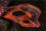 Janet Echelman Unveils Installation in Boston
