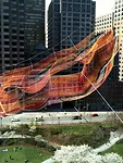 Janet Echelman Unveils Installation in Boston