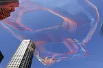 Janet Echelman Unveils Installation in Boston