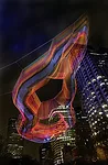 Janet Echelman Unveils Installation in Boston