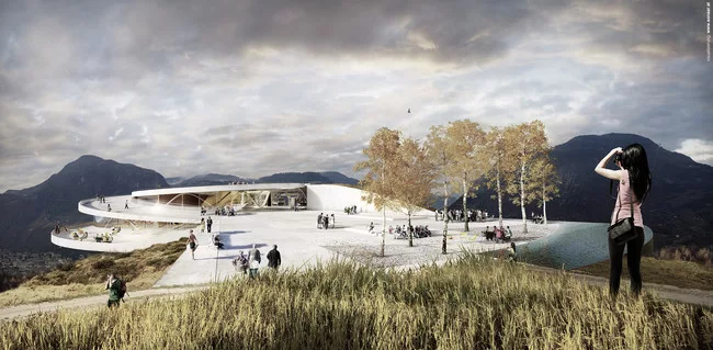 Snøhetta's Winning Design for an Italian Mountain Funicular